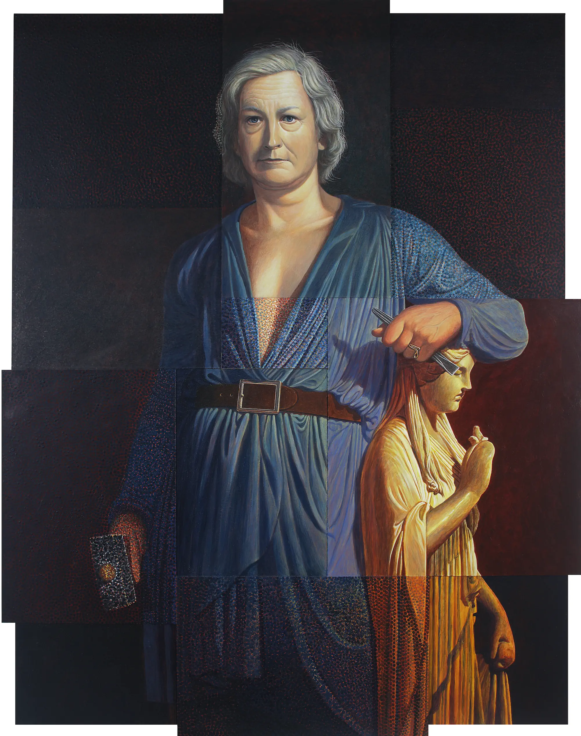 Transcendence-of-Hope.-Portrait-of-Bertel-Thorvaldsen-based-upon-his-selfportrait-sculpture